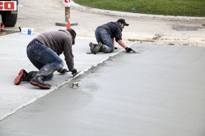 Driveway Concrete Laying